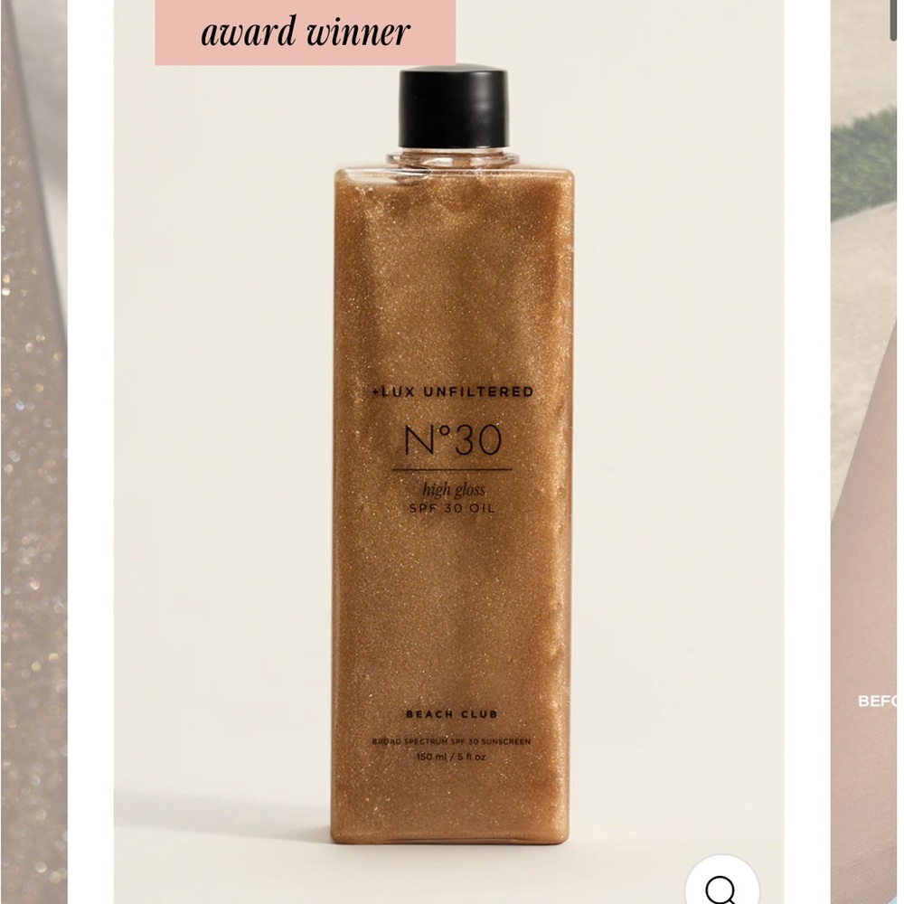 Lux Unfiltered N°30 High Gloss SPF 30 Oil